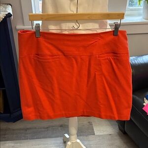 Women's Orange Skirt